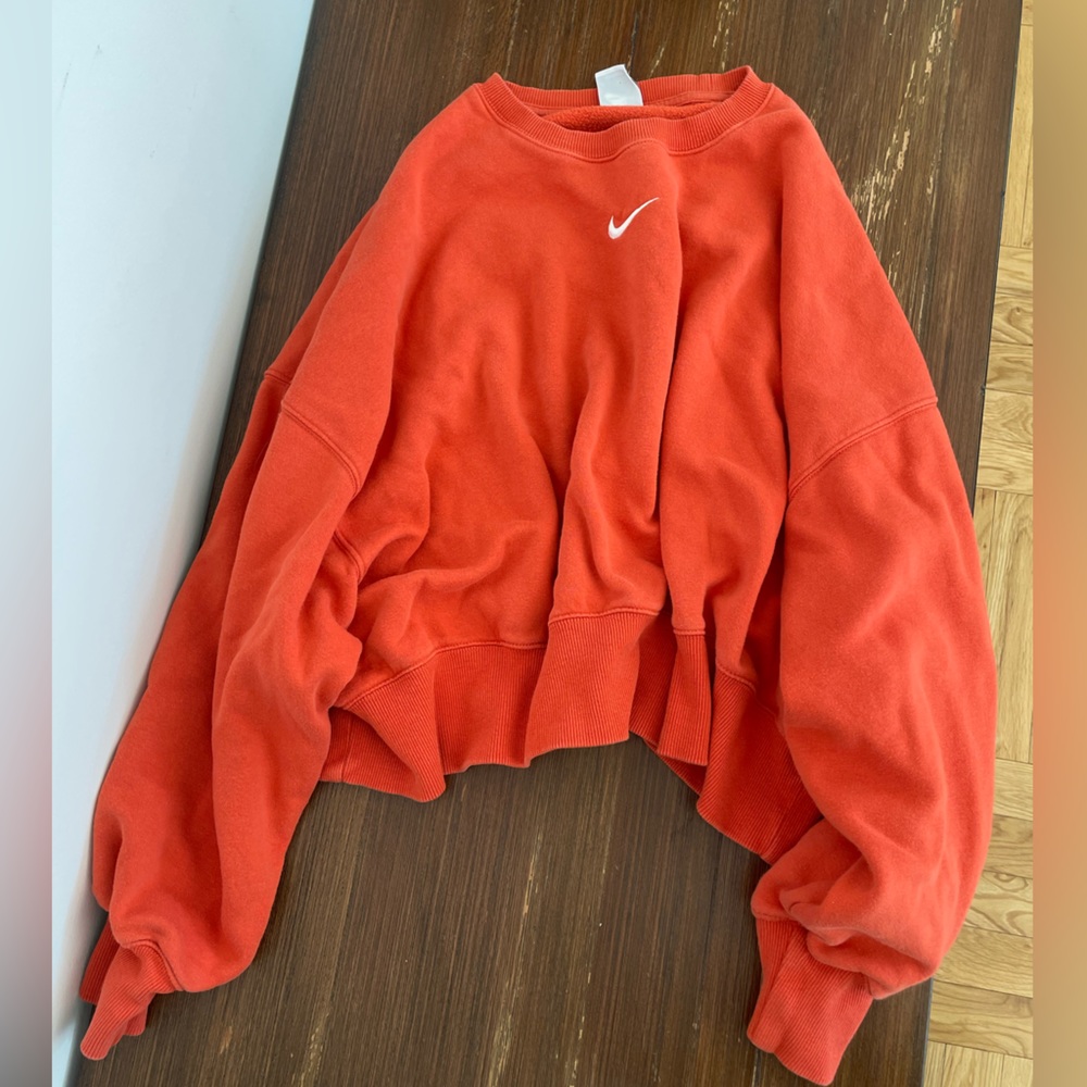 Orange Nike Crewneck